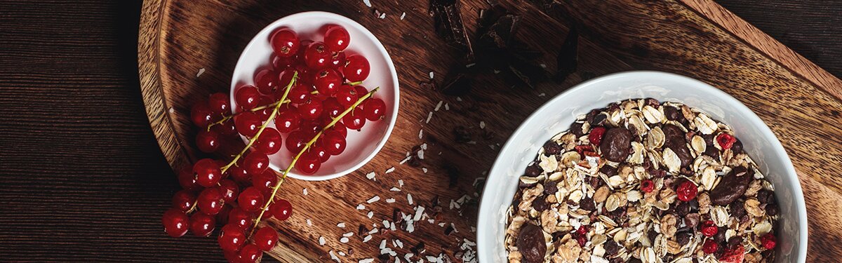 Veganes Schoko-Müsli mit Quinoa-Crunchy