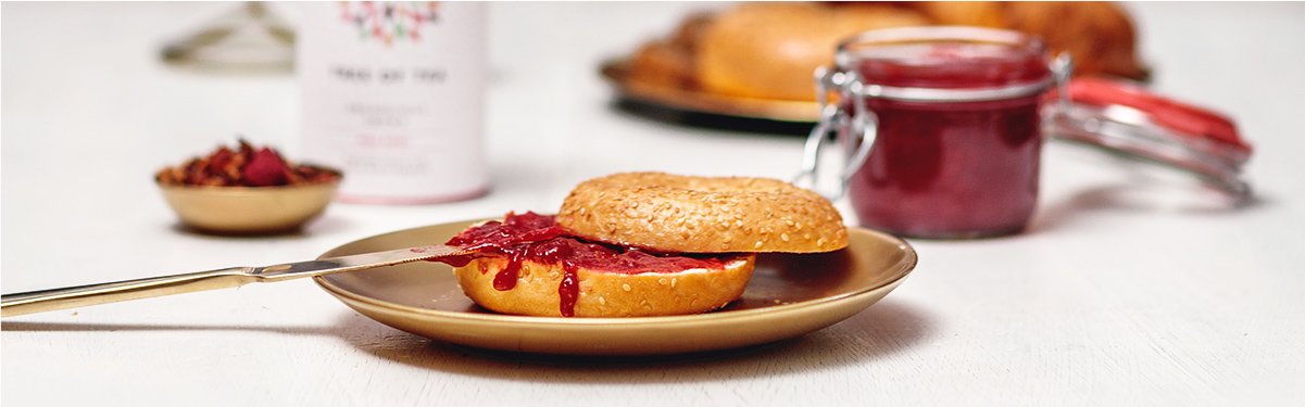 Fruchtige Marmelade mit Red Ruby Früchtetee